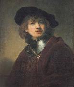 REMBRANDT Harmenszoon van Rijn, Self-Portrait